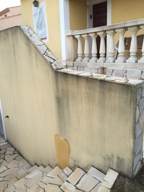 Nettoyage de façade (avant)